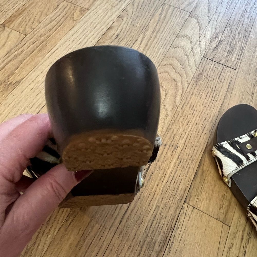 Vintage Cacharel pony hair clogs - Picture 10 of 12